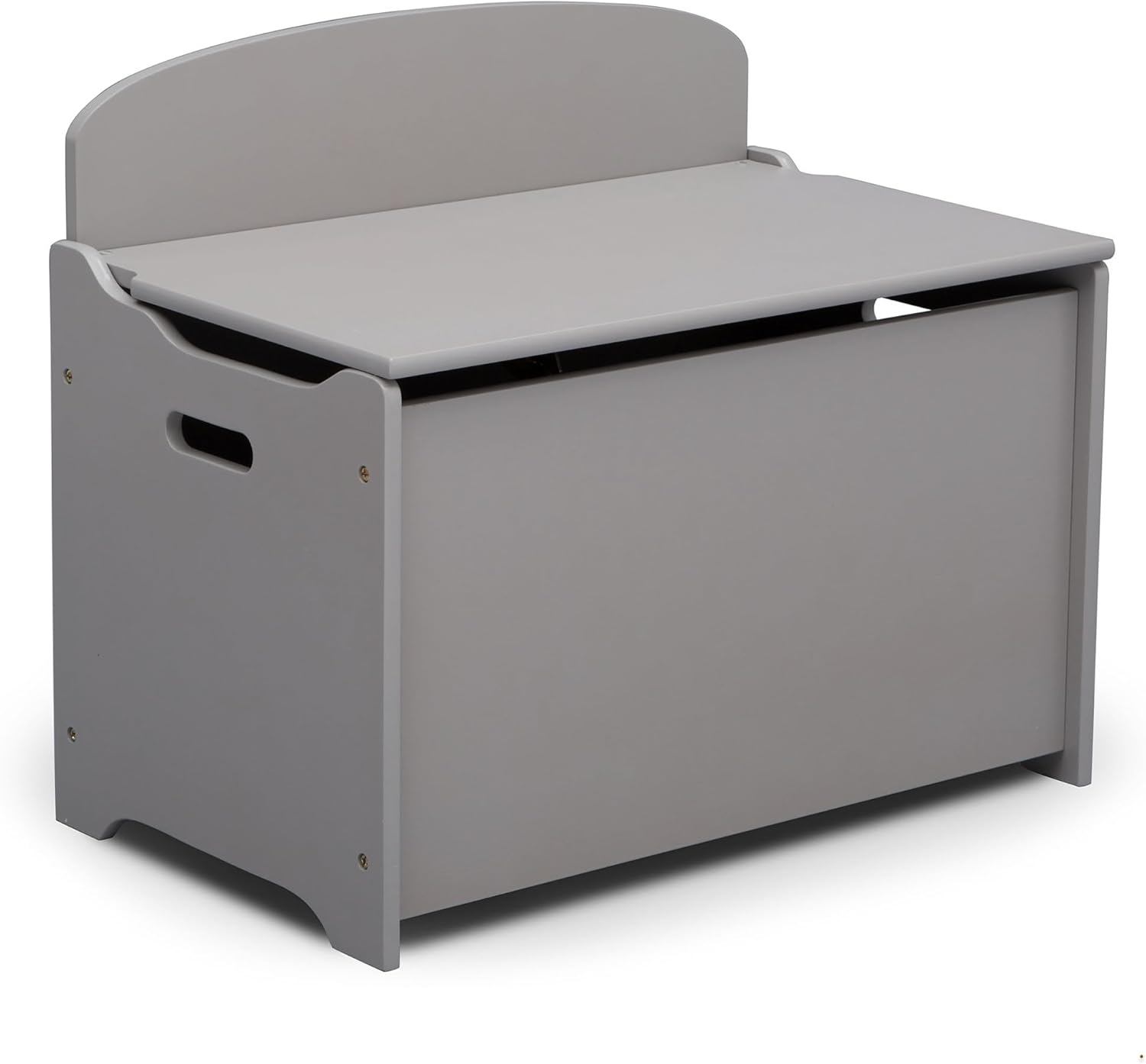 Delta Children MySize Deluxe Toy Box, Grey