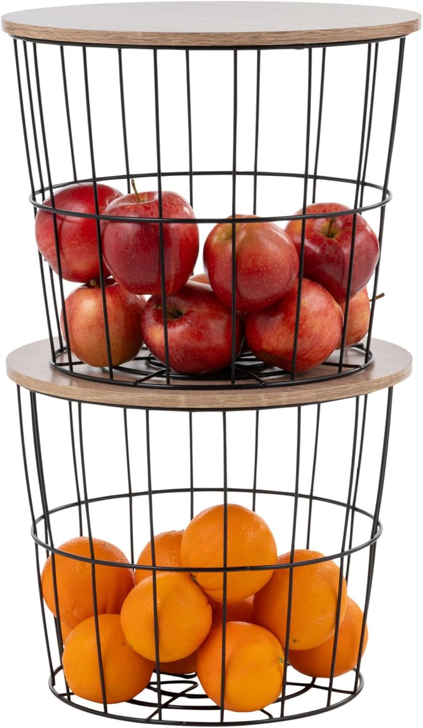 IRIS USA 6-Cube Modular Wire Cube Storage Organizer, Adjustable & Expandable Metal Shelving for Closet, Bathroom & Home Storage, Stackable Wire Grid, 60 lb Capacity, Black